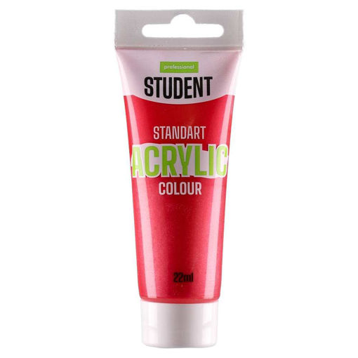 Picture of STUDENT ACRYLIC PAINT 22ML METALLIC RED